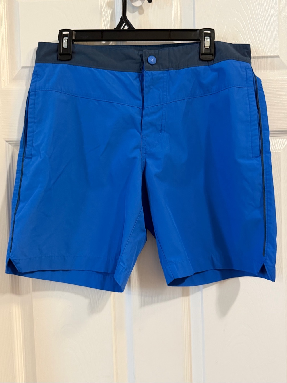Columbia Men's Two-Tone Blue Swim Trunks